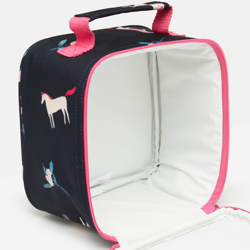 Joules Munch Bag - Navy Unicorn Floral-2